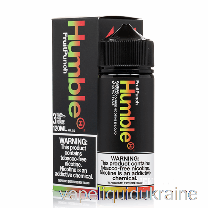 Vape Ukraine Fruit Punch - Humble Juice Co - 120mL 0mg